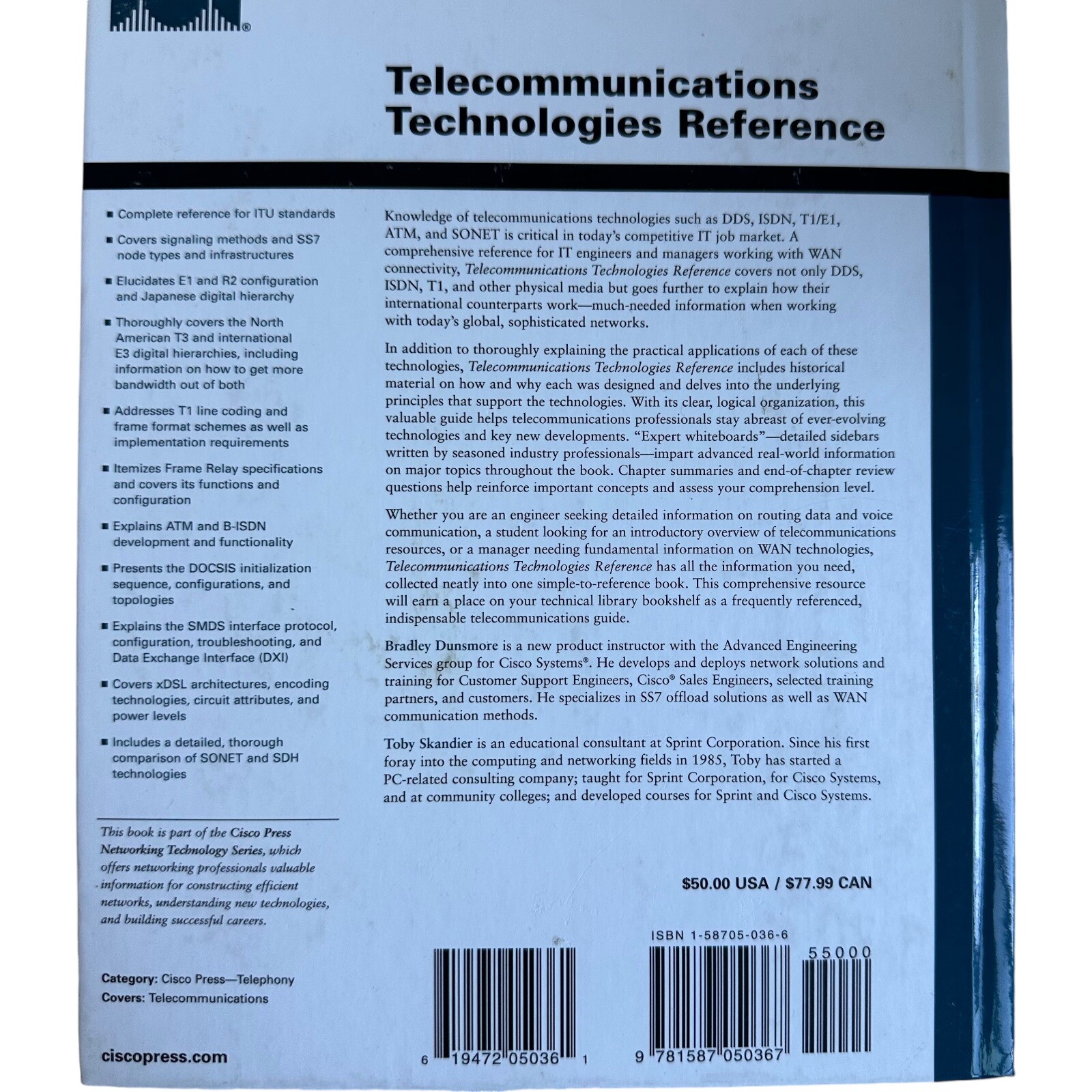 Telecommunications Tech Reference Book ISDN T1 ATM SONET Retro 90s Academia Art
