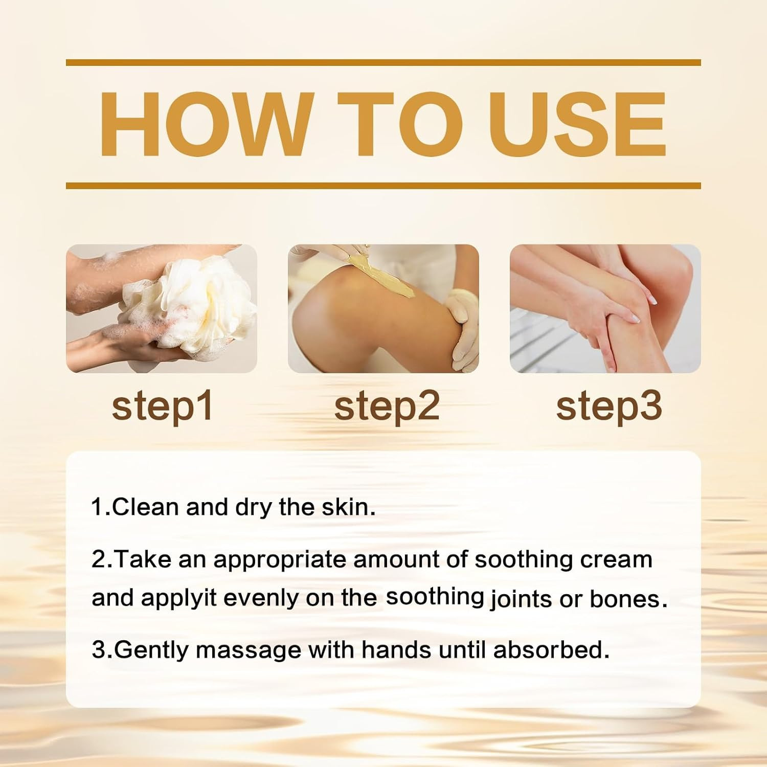 Botulinum Toxin & Bee Venom Bone Healing Cream,Soothing Joint Muscle Rub for Bac