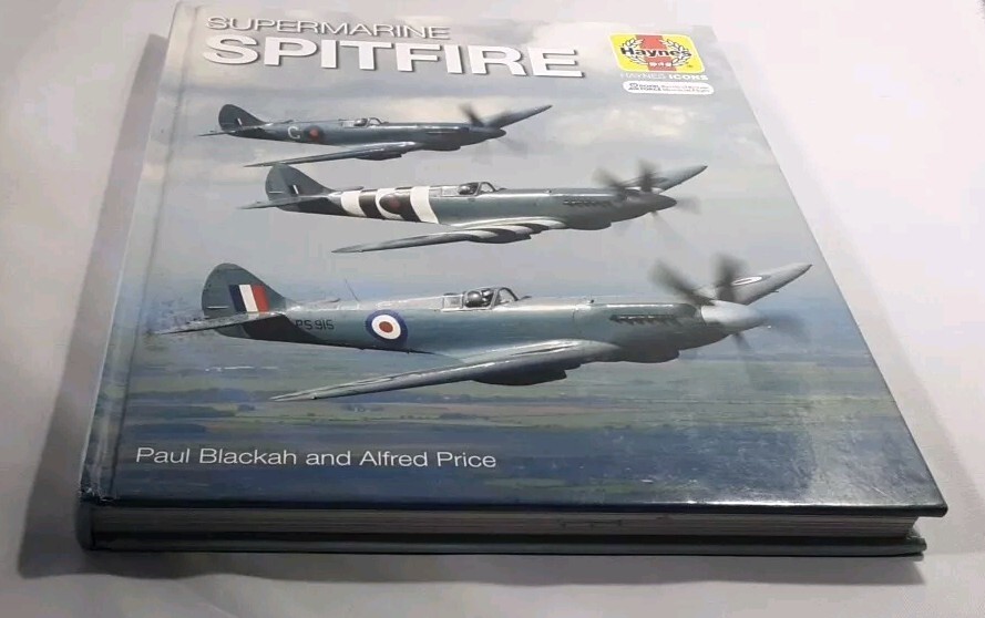HAYNES ICONS SUPERMARINE SPITFIRE MANUAL 160 PAGES H6574 GOOD CONDITION – £12.99